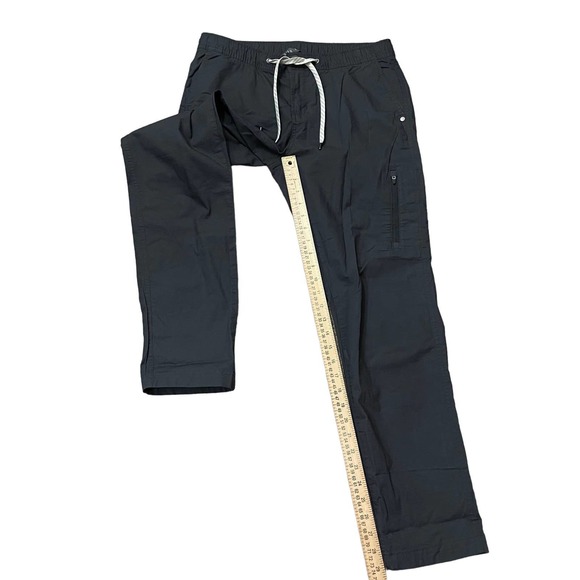 Vuori Climber Hiking Pants Men's Medium Gray Elastic Waist Drawstring Ripstop - Picture 10 of 12